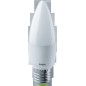 Лампа светодиодная 61 329 NLL-C37-8.5-230-6.5K-E27-FR 8.5Вт свеча матовая 6500К холод. бел. E27 730лм 176-264В Navigator 61329