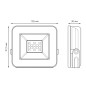Прожектор светодиодный Elementary 10Вт 6500К IP65 850лм 200-240В ДО PROMO G2 черн. GAUSS 613100310P Прожектор светодиодный Elementary 10Вт 6500К IP65 850лм 200-240В ДО PROMO G2 черн. GAUSS 613100310P
