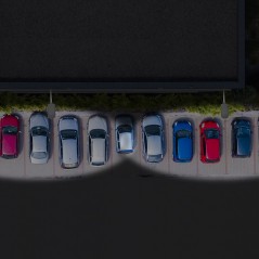 Светильник светодиодный Avenue 80Вт 3000К IP65 8000лм 190-250В 420х160х57мм ДКУ уличный консольный КСС Ш черн. GAUSS 629534180