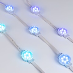Модуль управляемый SPI-F6-D40 24V RGB-RAM-Auto (1.25Вт IP68 120 deg) (пластик ) Arlight 036828