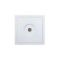 Розетка ТВ оконечная СП ZIMA IP20 бел. LEZARD 704-0288-130