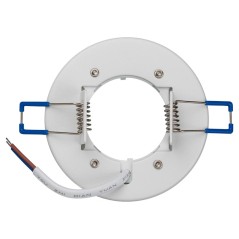 Светильник точечный DK97 WH/Blue GX53 встраив. бел. голубой ЭРА Б0057458