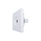 Розетка ТВ оконечная СП ZIMA IP20 бел. LEZARD 704-0288-130