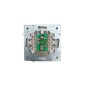 Розетка ТВ оконечная СП ZIMA IP20 бел. LEZARD 704-0288-130