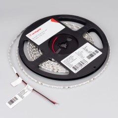 Лента светодиодная RT-A120-5mm 24V Green 9.6Вт/м IP20 2835 узкая (уп.5м) Arlight 015663(2)