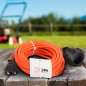 Удлинитель-шнур 1х20м без заземл. 6А IP20 UPx-1-2х0.75-20m ПВС 2х0.75 (бухта) Эра Б0043037