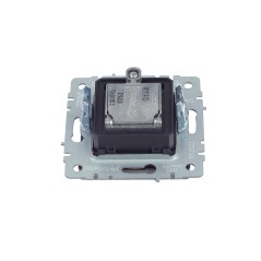 Розетка телевизионная TV/SAT 2-м Brite РТВ/РСп12-БрС механизм сталь IEK BR-AF20-O-K46