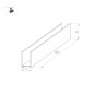 Трек MAG-TRACK-2538-3000 (BK) IP20 метал. 3 года Arlight 033243