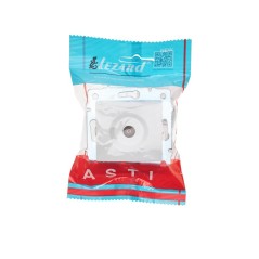 Розетка телевизионная оконечная TV СП ASTI IP20 механизм бел. LEZARD 7081-0288-130