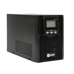 Источник бесперебойного питания линейно-интерактивный E-Power PSW 600 1000В.А для монтажа в стойку с АКБ 2х12В 7А.ч PROxima EKF 