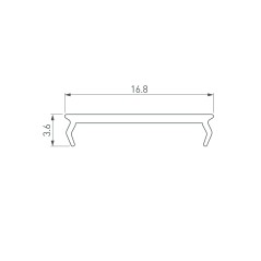 Экран матовый SILER-3000 OPAL пластик L3000 Arlight 045499