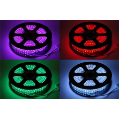 Лента светодиодная LS5050-14.4-60-220-RGB-IP67-20m разноцвет. (уп.20м) Эра Б0043097