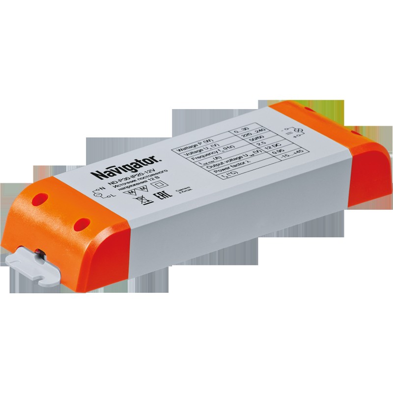 Драйвер 71 461 ND-P30-IP20-12V Navigator 71461 Драйвер 71 461 ND-P30-IP20-12V Navigator 71461