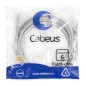 Патч-корд U/UTP кат.6 2xRJ45/8p8c неэкранир. PVC 5м сер. Cabeus 7270c