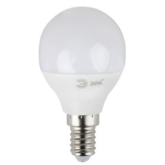 Лампа светодиодная P45-7w-827-E14 шар 560лм ЭРА Б0020548