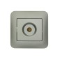 Розетка телевизионная проходная TV СП ASTI IP20 в сборе платина. LEZARD 7081-3535-129