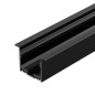 Профиль SL-LINIA49M-F-2000 BLACK 2м алюминий Arlight 036513