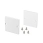 Заглушка SL-LINE-3638-LW WHITE глухая металл Arlight 040252 Заглушка SL-LINE-3638-LW WHITE глухая металл Arlight 040252