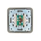 Розетка телевизионная проходная TV СП ASTI IP20 в сборе платина. LEZARD 7081-3535-129