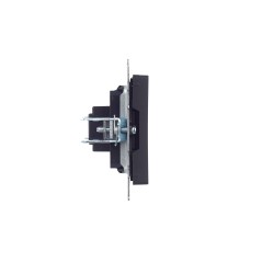 Розетка СП BRITE HDMI РHDMI-0-БрГ механизм графит IEK BR-H10-K53