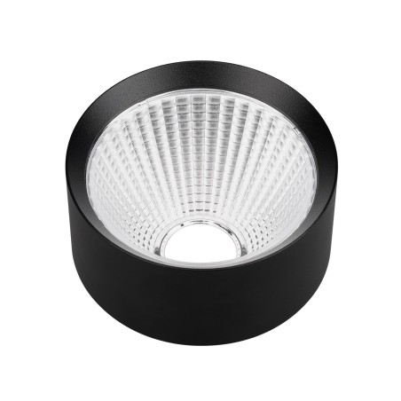 Рефлектор с посадочным кольцом LGD-REFLECTOR-RING-R85 (BK) металл Arlight 046768