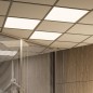 Светильник светодиодный Офис 36Вт 4000К IP20 3100лм 595х595х19мм ДВО офисный рассеив. призма GAUSS 842123236