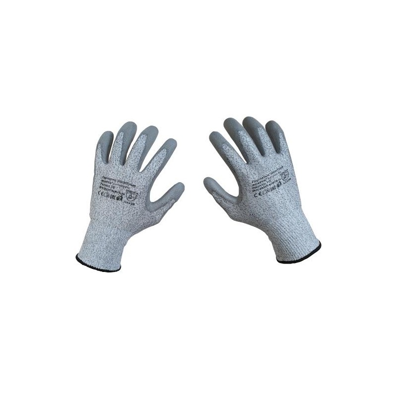 Перчатки защитные DY110DG-PU размер 10 SCAFFA 00-00011906