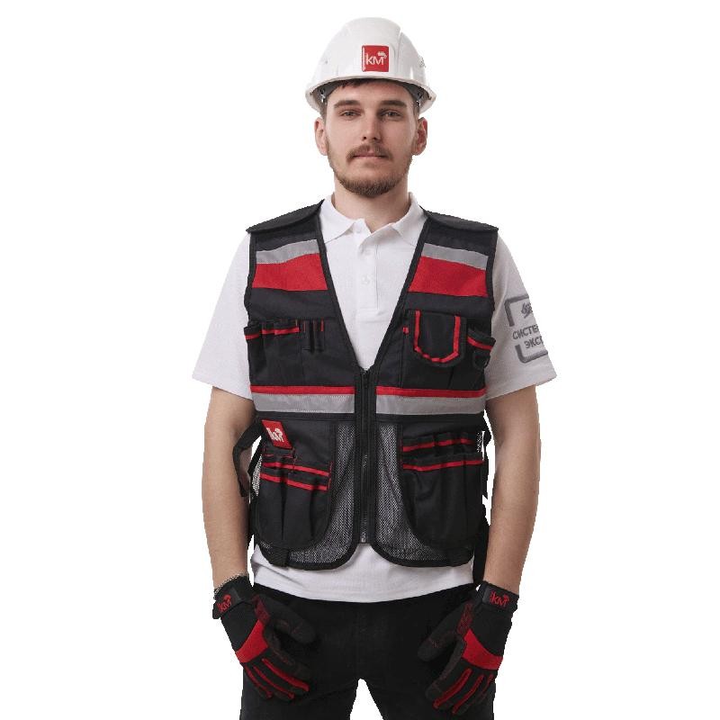 Жилет монтажника КМ-TOOLVESTBAG-23 универс. регулир. КМ LO43175 Жилет монтажника КМ-TOOLVESTBAG-23 универс. регулир. КМ LO43175