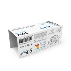 Светильник светодиодный Elementary 36Вт 6500К IP65 2880лм 1200х76х66мм ДСП линейный матов. рассеив. GAUSS 864225336