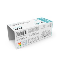 Светильник светодиодный EVO 36Вт 4000К IP65 3950лм 1200х76х66мм ДСП линейный сквозная проводка матов. рассеив. GAUSS 864425236