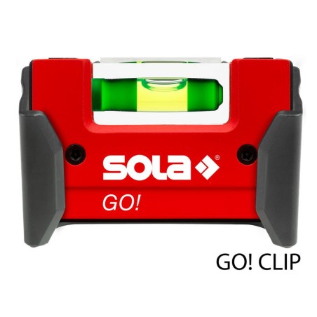 Уровень компактный GO! с креплением 1 глазок точн. 0.75мм/м SOLA 01620201