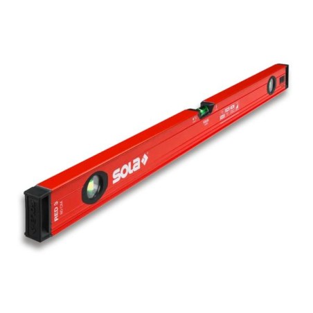 Уровень RED 3 100 L-100см 3 глазка точн. 0.3мм/м SOLA 01215301