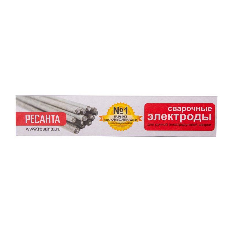 Электрод для ручной дуговой сварки МР-3 Ф2.0 (1кг) Ресанта 71/6/48 Электрод для ручной дуговой сварки МР-3 Ф2.0 (1кг) Ресанта 71/6/48
