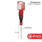 Отвертка крестовая PH 0х75мм трехкомпонентная рукоятка сталь S2 Rexant 12-4726-1 Отвертка крестовая PH 0х75мм трехкомпонентная рукоятка сталь S2 Rexant 12-4726-1
