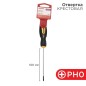 Отвертка крестовая PH 0х100мм двухкомпонентная рукоятка Rexant 12-6402