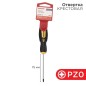 Отвертка крестовая PZ 0х75мм двухкомпонентная рукоятка Rexant 12-6413 Отвертка крестовая PZ 0х75мм двухкомпонентная рукоятка Rexant 12-6413
