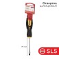 Отвертка шлицевая SL 5х75мм двухкомпонентная рукоятка Rexant 12-6427 Отвертка шлицевая SL 5х75мм двухкомпонентная рукоятка Rexant 12-6427