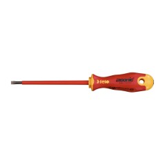 Отвертка диэлектрическая Ergonic плоская шлицевая 4.0х0.8х100 Felo 41304090