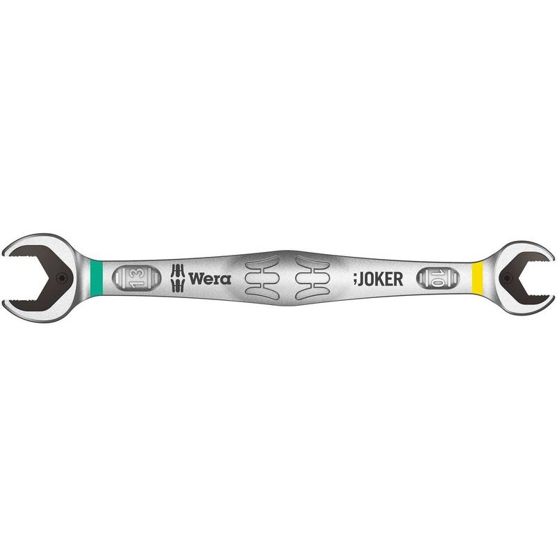 Ключ гаечный рожковый 6002 Joker (17х19х235мм) Wera WE-003765