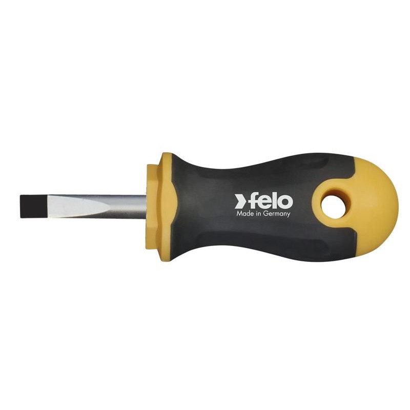 Отвертка плоская Ergonic Stubby SL3.5х0.6х25 Felo 46003510