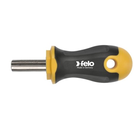 Отвертка Ergonic Stubby под биты 1/4дюйм FELO 46902640