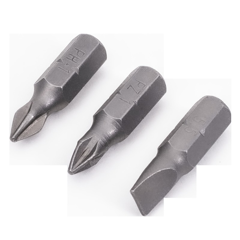 Набор PH1 PZ1 SL0.8х5.5х25мм (3шт) ИНТЕРСКОЛ 0408.001 Набор PH1 PZ1 SL0.8х5.5х25мм (3шт) ИНТЕРСКОЛ 0408.001