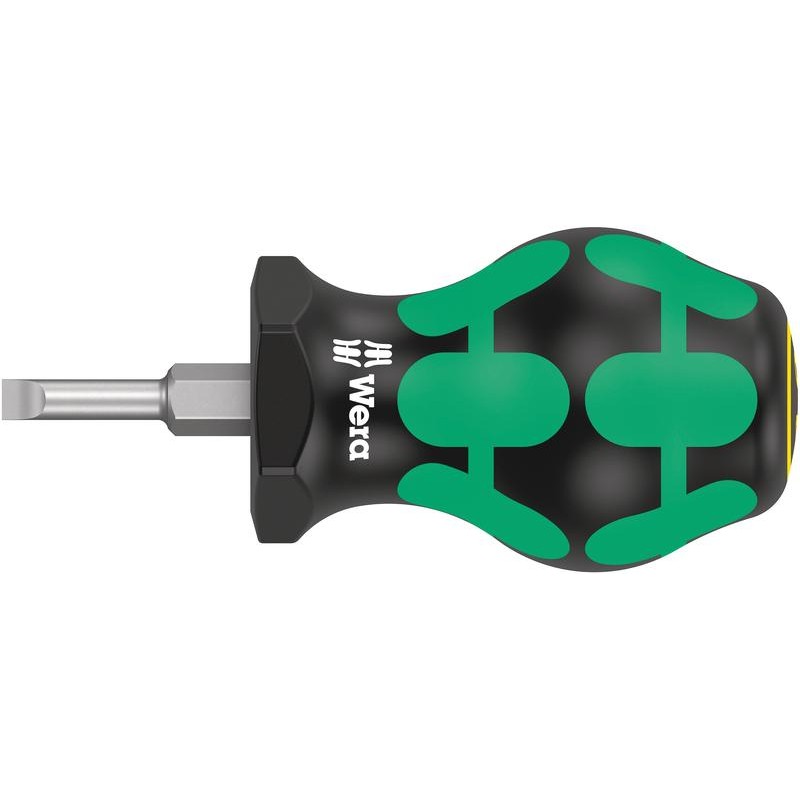 Отвертка короткая шлицевая 335 SL Stubby (0.8х4х24.5мм) Wera WE-008841