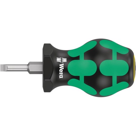 Отвертка короткая шлицевая 335 SL Stubby (0.8х4х24.5мм) Wera WE-008841