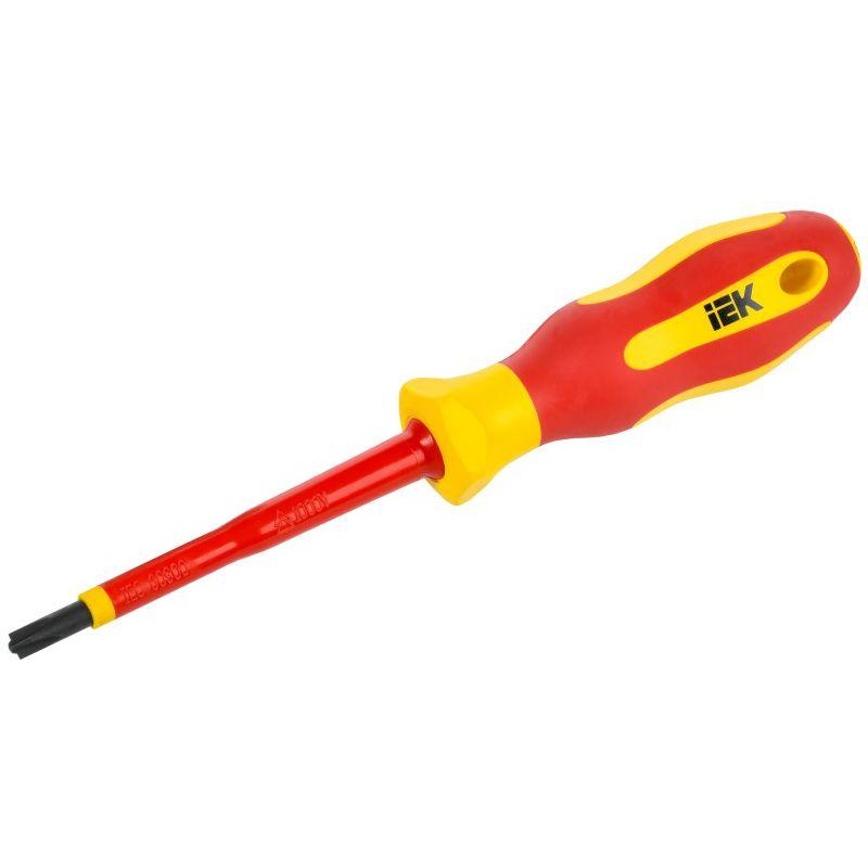 Отвертка диэлектрическая PH/SL2х100 Т2 ARMA2L 5 IEK A2L5-SC30-T2-HS-20-100 Отвертка диэлектрическая PH/SL2х100 Т2 ARMA2L 5 IEK A2L5-SC30-T2-HS-20-100