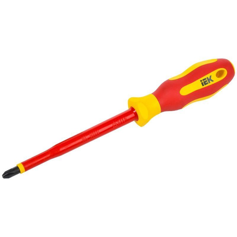 Отвертка диэлектрическая PH3х150 Т2 ARMA2L 5 IEK A2L5-SC30-T2-PH-30-150 Отвертка диэлектрическая PH3х150 Т2 ARMA2L 5 IEK A2L5-SC30-T2-PH-30-150