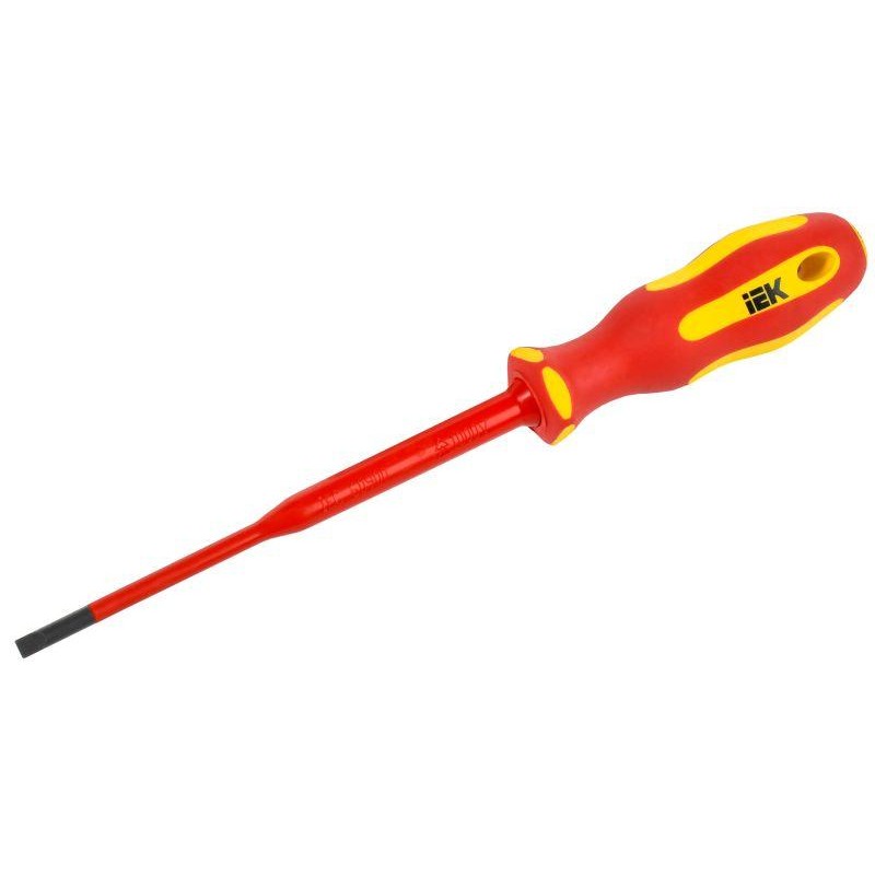 Отвертка диэлектрическая SL3.5х100 Т2 ARMA2L 5 IEK A2L5-SC30-T2-SL-35-100 Отвертка диэлектрическая SL3.5х100 Т2 ARMA2L 5 IEK A2L5-SC30-T2-SL-35-100