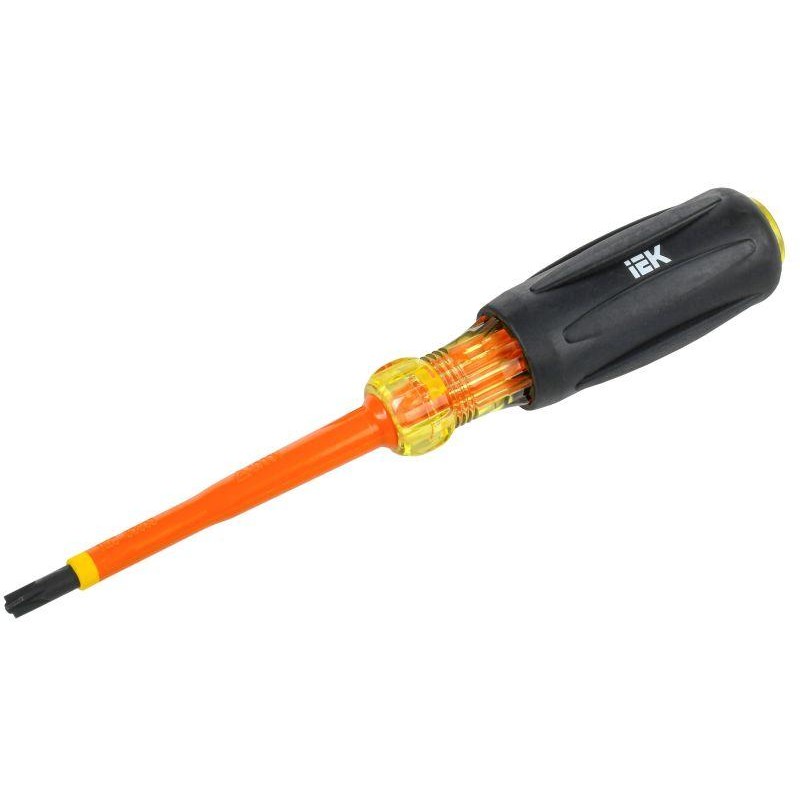 Отвертка диэлектрическая PZ/SL2х100 Т3 ARMA2L 5 IEK A2L5-SC30-T3-ZS-20-100 Отвертка диэлектрическая PZ/SL2х100 Т3 ARMA2L 5 IEK A2L5-SC30-T3-ZS-20-100