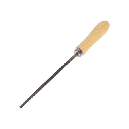 Напильник круглый 150мм деревянная ручка Kranz KR-12-4123