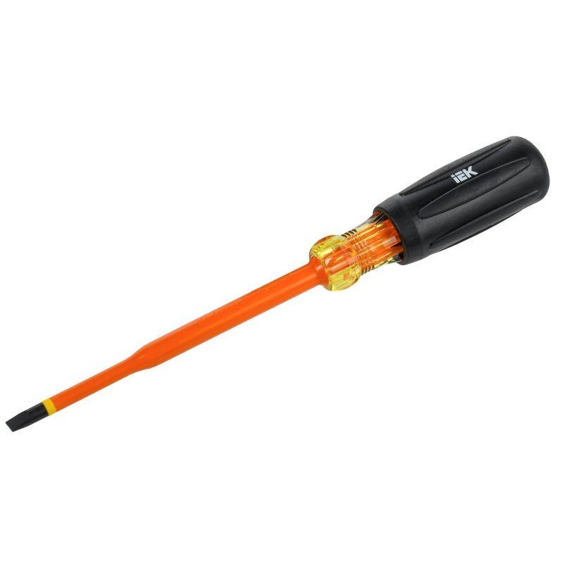Отвертка диэлектрическая SLIM SL5.5х125 Т3 ARMA2L 5 IEK A2L5-SC31-T3-SL-55-125 Отвертка диэлектрическая SLIM SL5.5х125 Т3 ARMA2L 5 IEK A2L5-SC31-T3-SL-55-125